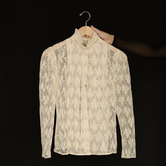 Vintage Lace Top - Picture 1 of 8